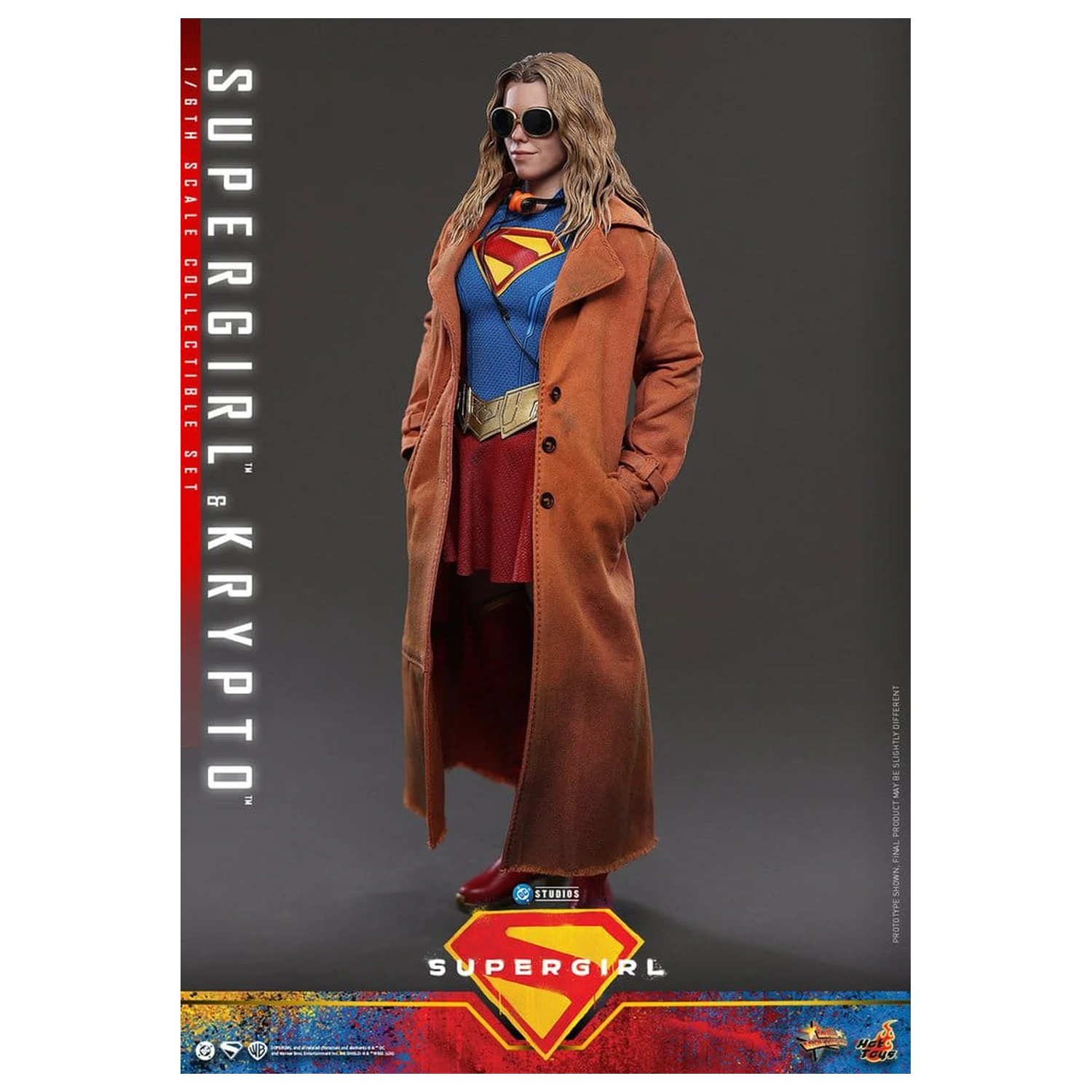 DC Comics Movie Masterpiece Sada akčních figurek Supergirl & Krypto 28 cm fotografii produktu