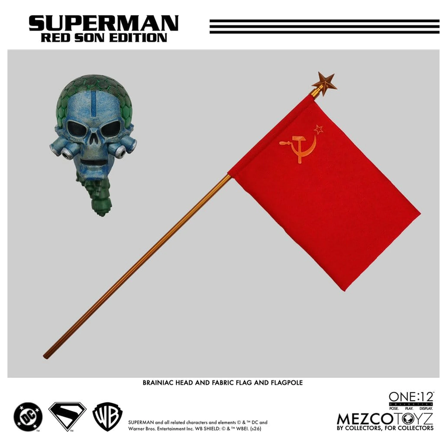 DC Comics One:12 Collective akční figurka 1/12 Superman: Red Son 17 cm fotografii produktu