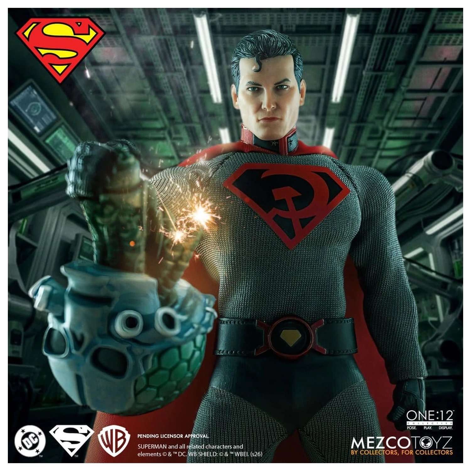 DC Comics One:12 Collective akční figurka 1/12 Superman: Red Son 17 cm fotografii produktu