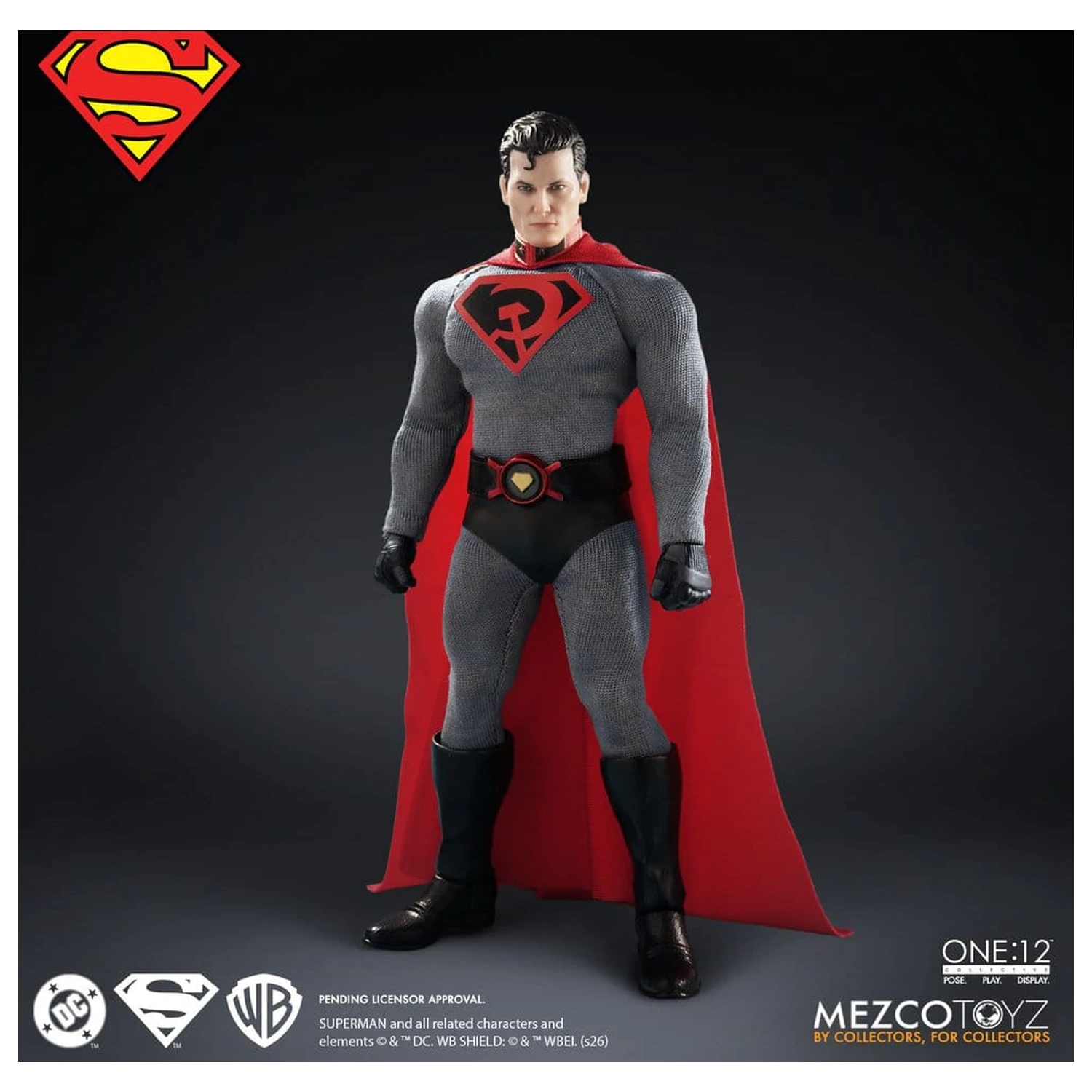 DC Comics One:12 Collective akční figurka 1/12 Superman: Red Son 17 cm fotografii produktu