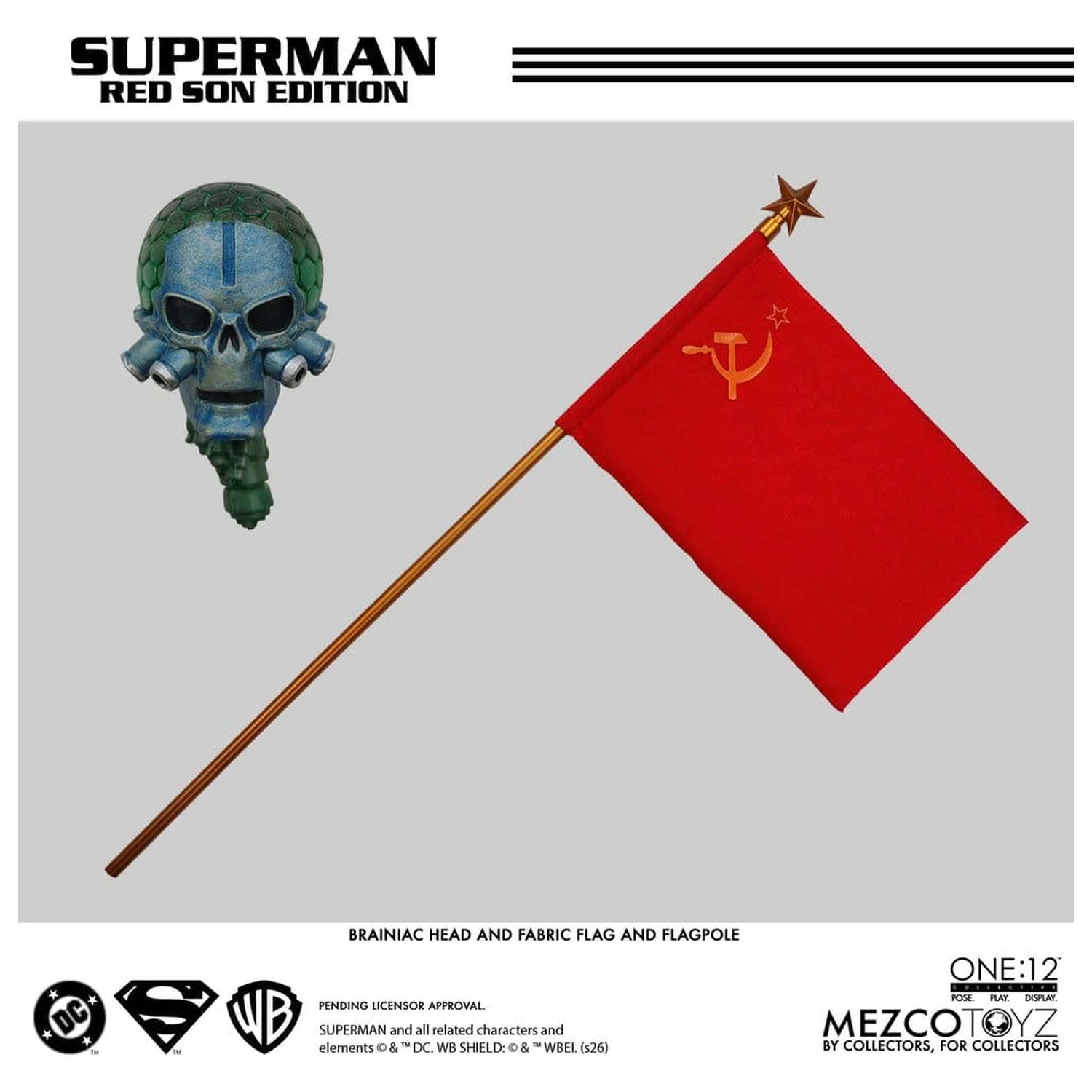 DC Comics One:12 Collective akční figurka 1/12 Superman: Red Son 17 cm fotografii produktu