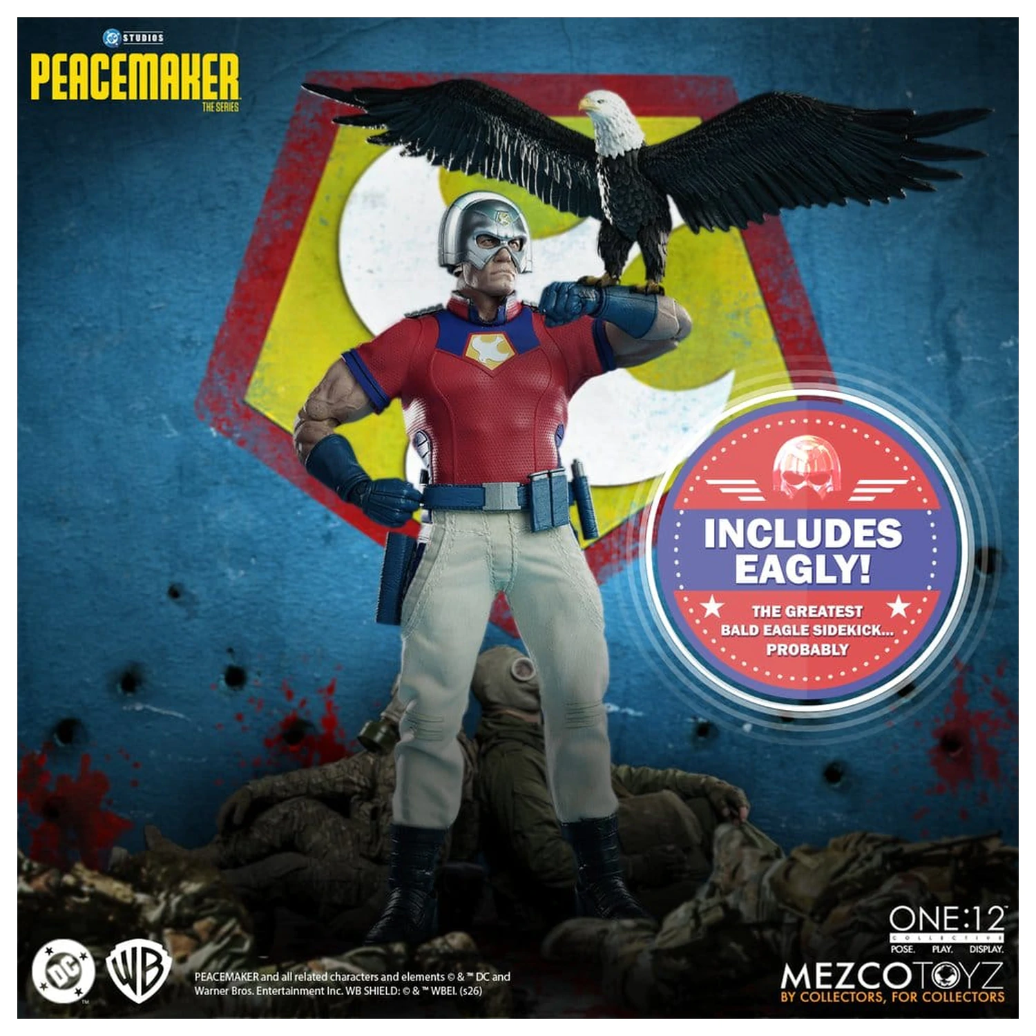DC Comics One:12 Collective akční figurka 1/12 Peacemaker 17 cm fotografii produktu