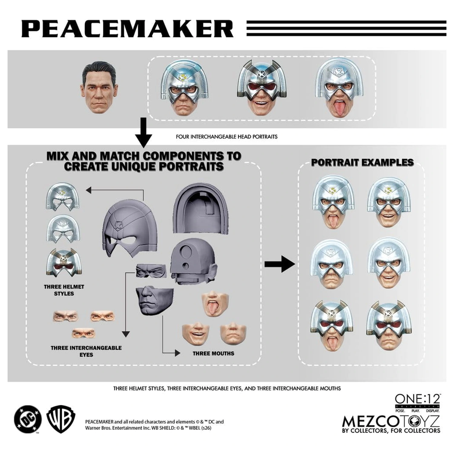 DC Comics One:12 Collective akční figurka 1/12 Peacemaker 17 cm fotografii produktu