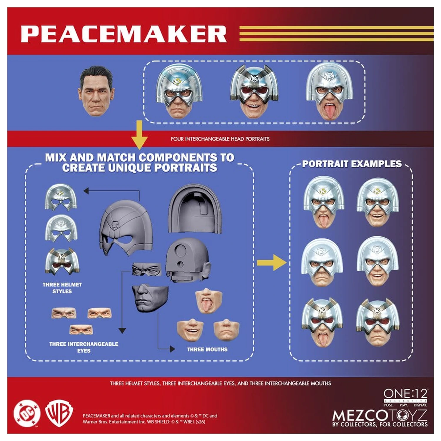 DC Comics One:12 Collective akční figurka 1/12 Peacemaker 17 cm fotografii produktu
