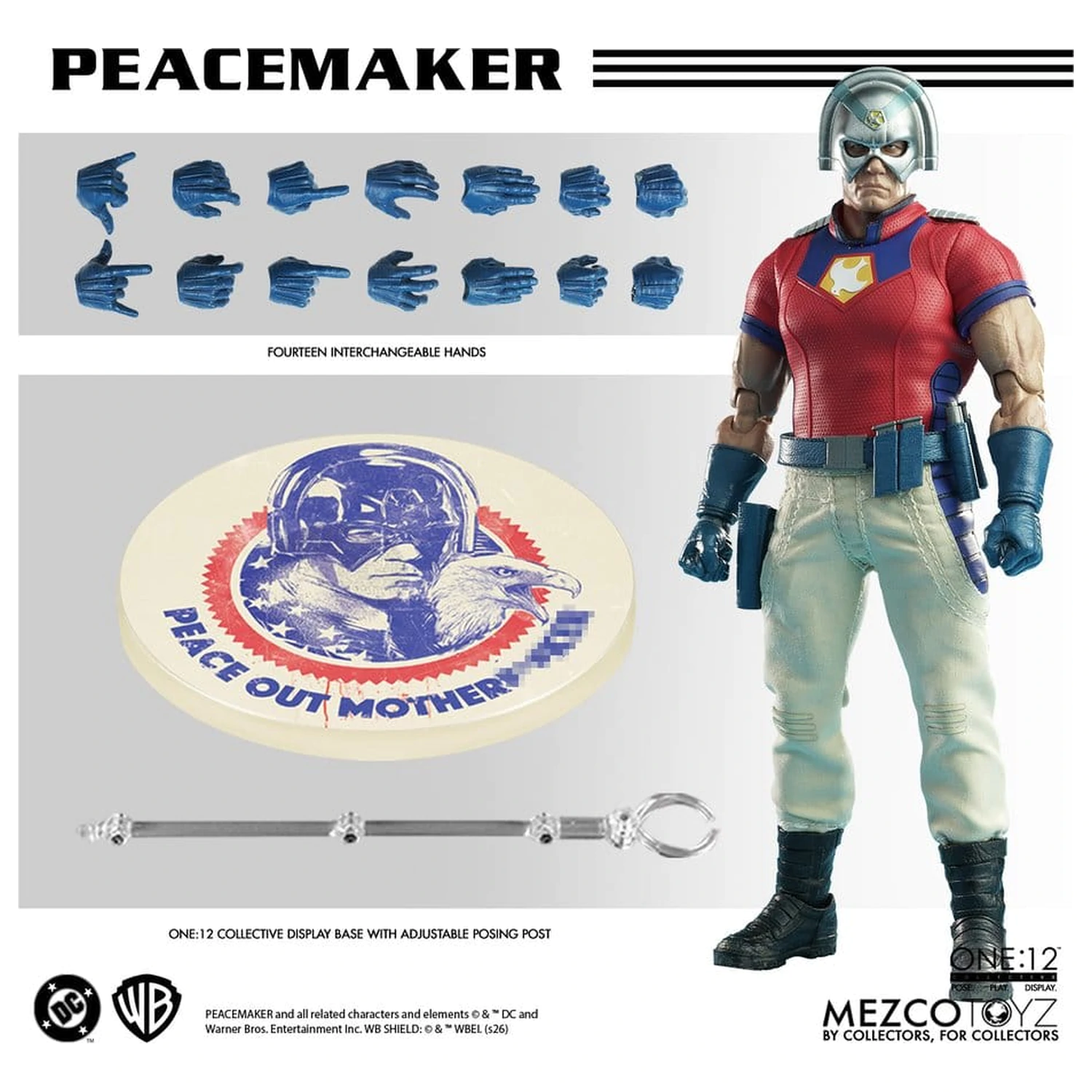 DC Comics One:12 Collective akční figurka 1/12 Peacemaker 17 cm fotografii produktu