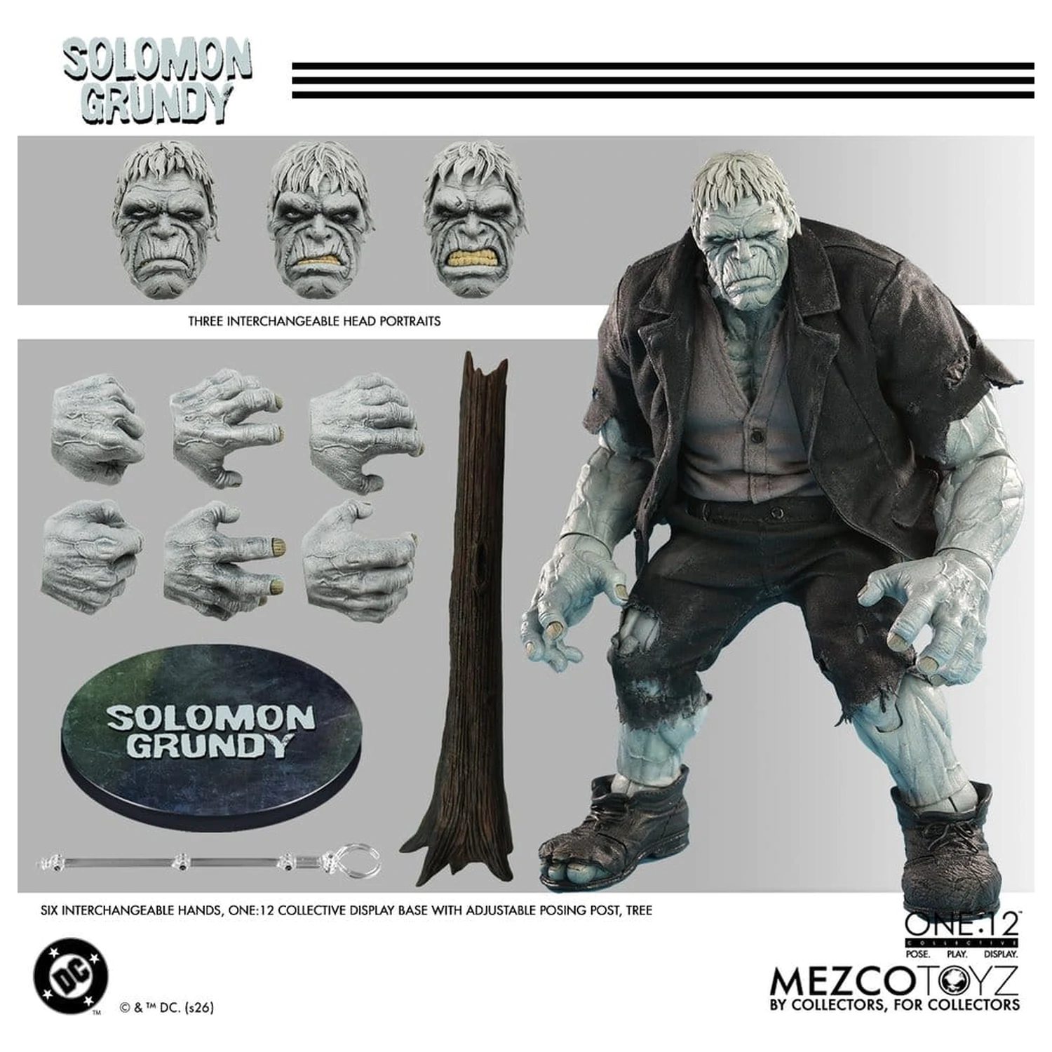 DC Comics One:12 Collective akční figurka 1/12 Solomon Grundy fotografii produktu