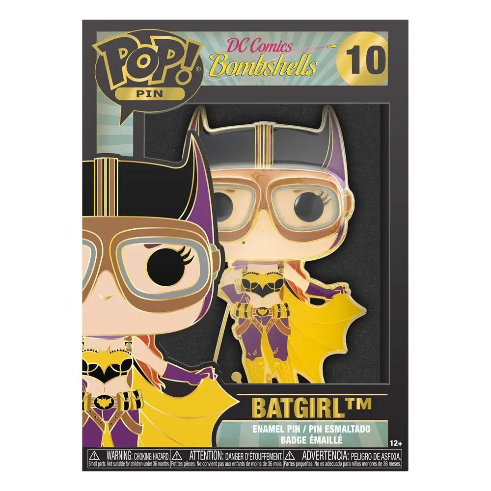 DC Comics POP! Smaltovaný odznak Batgirl 10 cm fotografii produktu