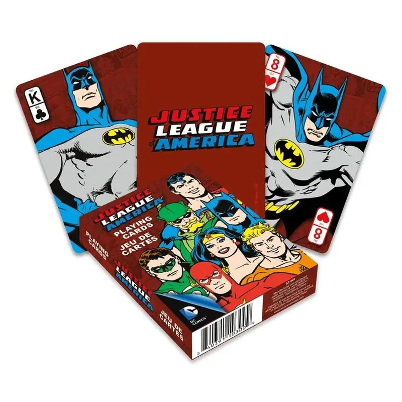 DC Comics Hrací karty Retro Justice League fotografii produktu