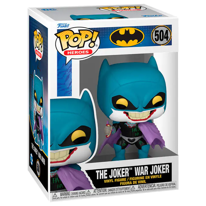 DC Comics Series Funko POP! Heroes vinylová figurka Batman War Zone - Joker 9 cm fotografii produktu