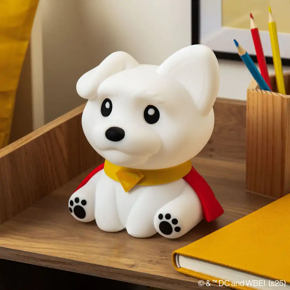 DC Comics Squishy Glo silikonová lampička Superman Krypto 17 cm fotografii produktu