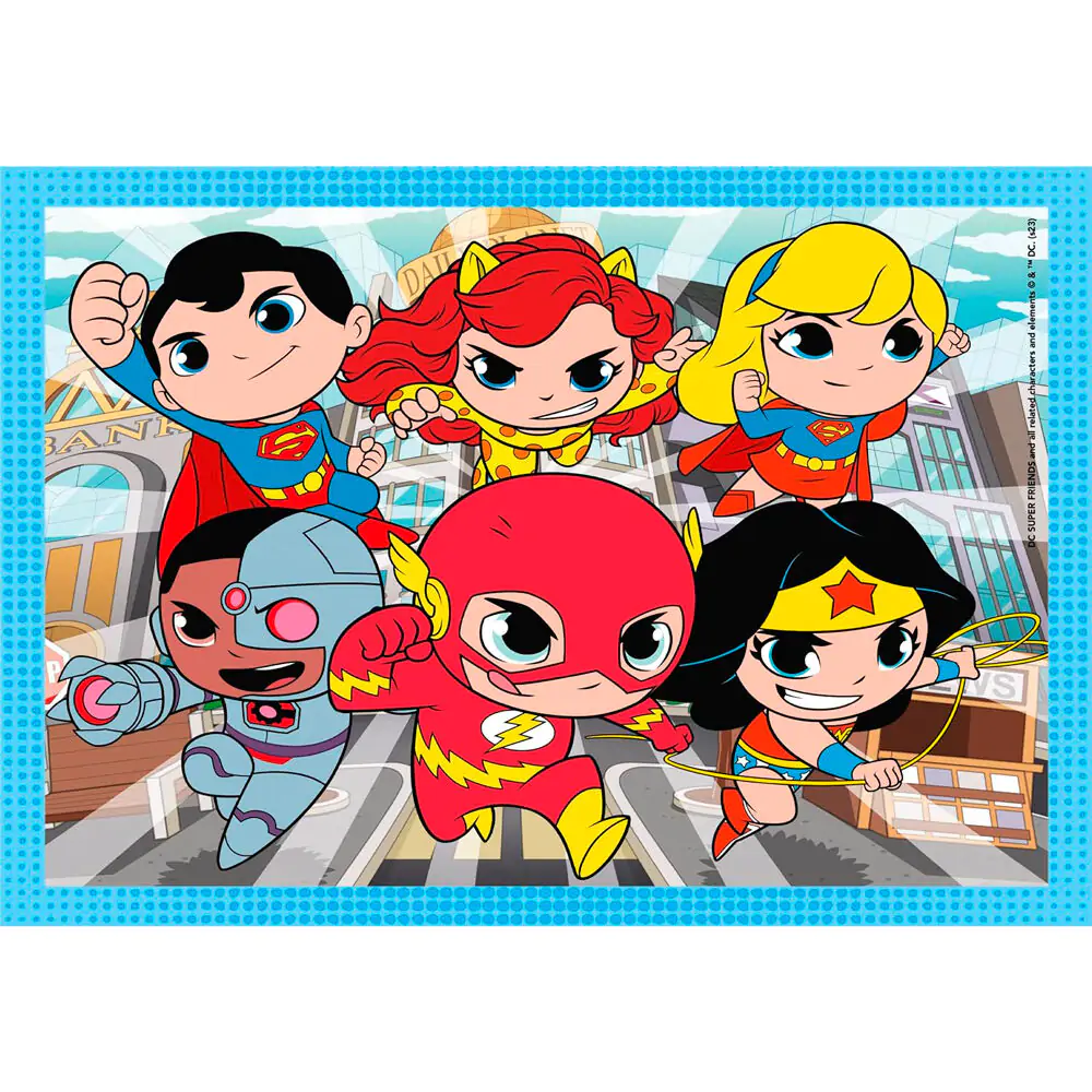 DC Comics Superfriends puzzle 12-16-20-24 ks fotografii produktu