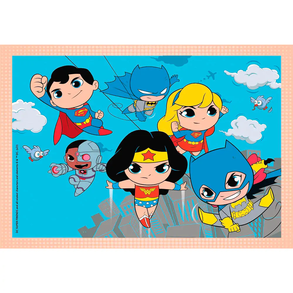 DC Comics Superfriends puzzle 12-16-20-24 ks fotografii produktu