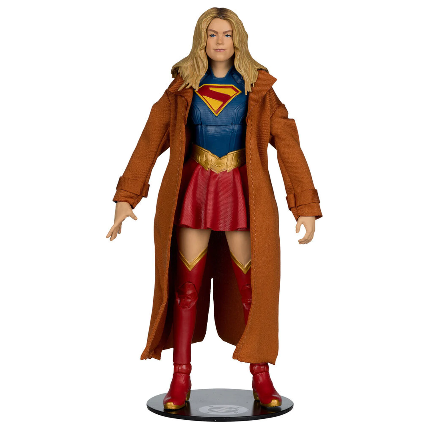 DC Comics Supergirl Deluxe Theatrical Edition Gold Label Collection Supergirl & Puppy Kripto figurka 18cm fotografii produktu