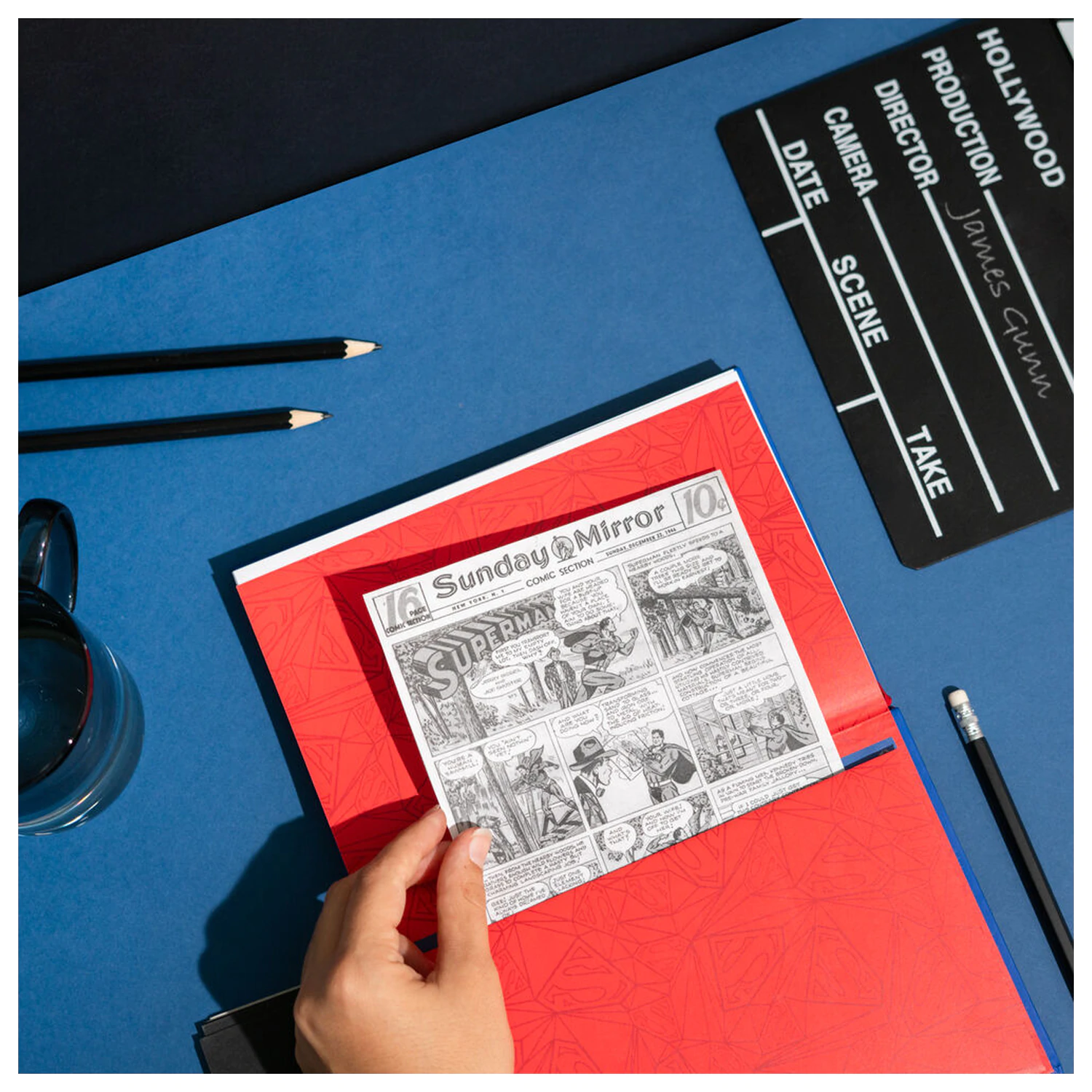 DC Comics Superman A5 lentikulární zápisník fotografii produktu