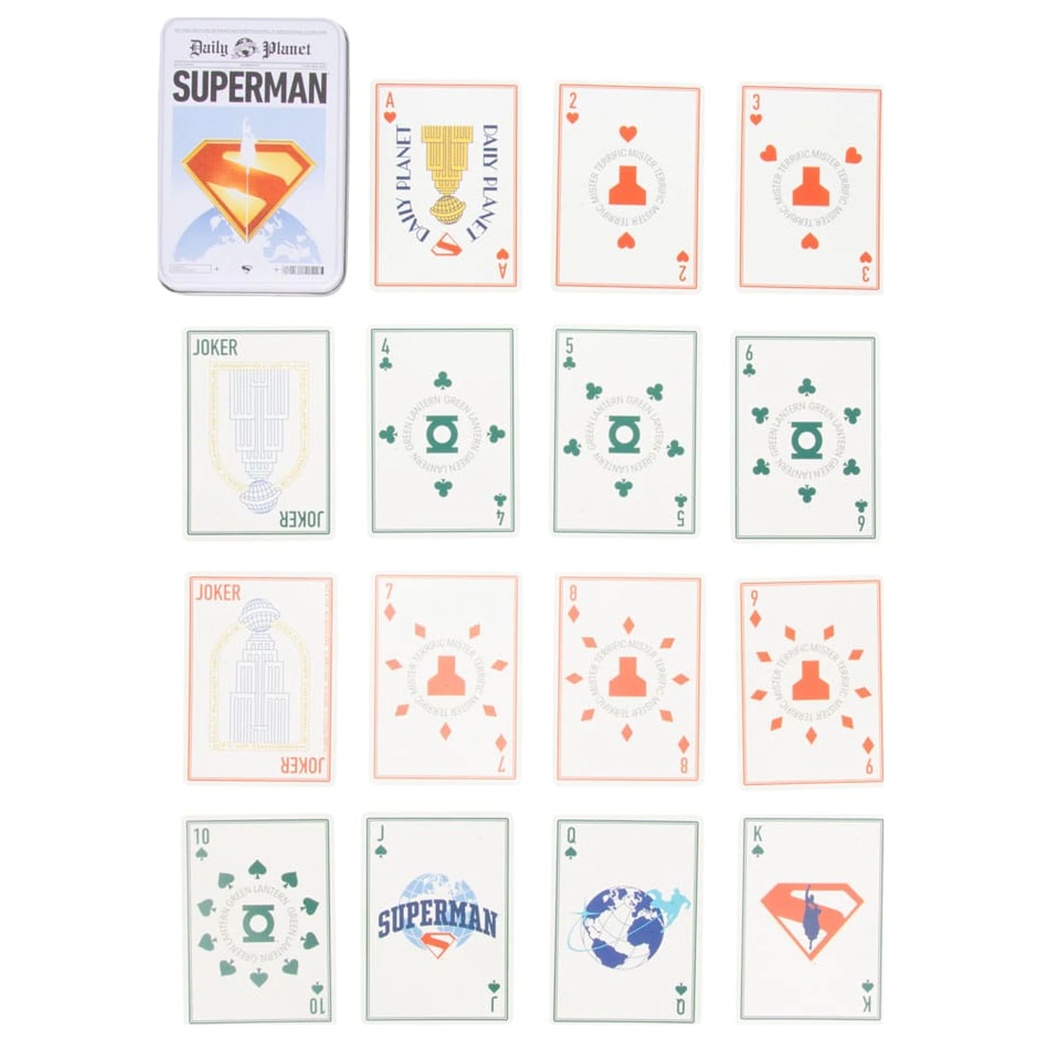 DC Comics hrací karty Superman fotografii produktu