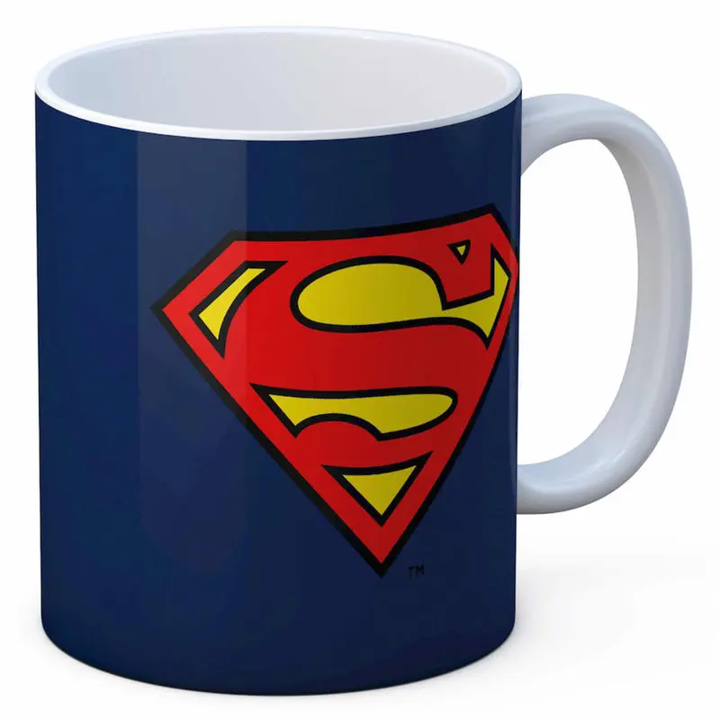 DC Comics Superman logo hrnek fotografii produktu