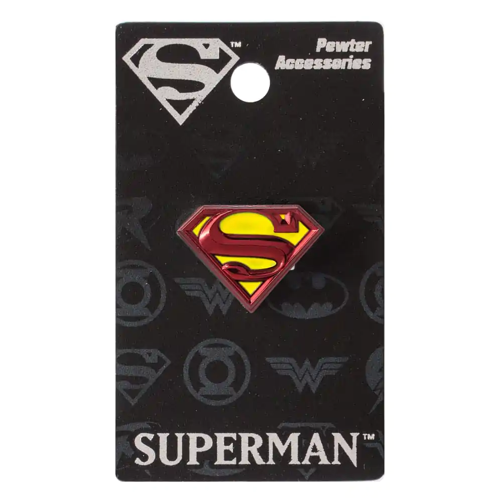 DC Comics Pin Badge Superman Logo barevný fotografii produktu