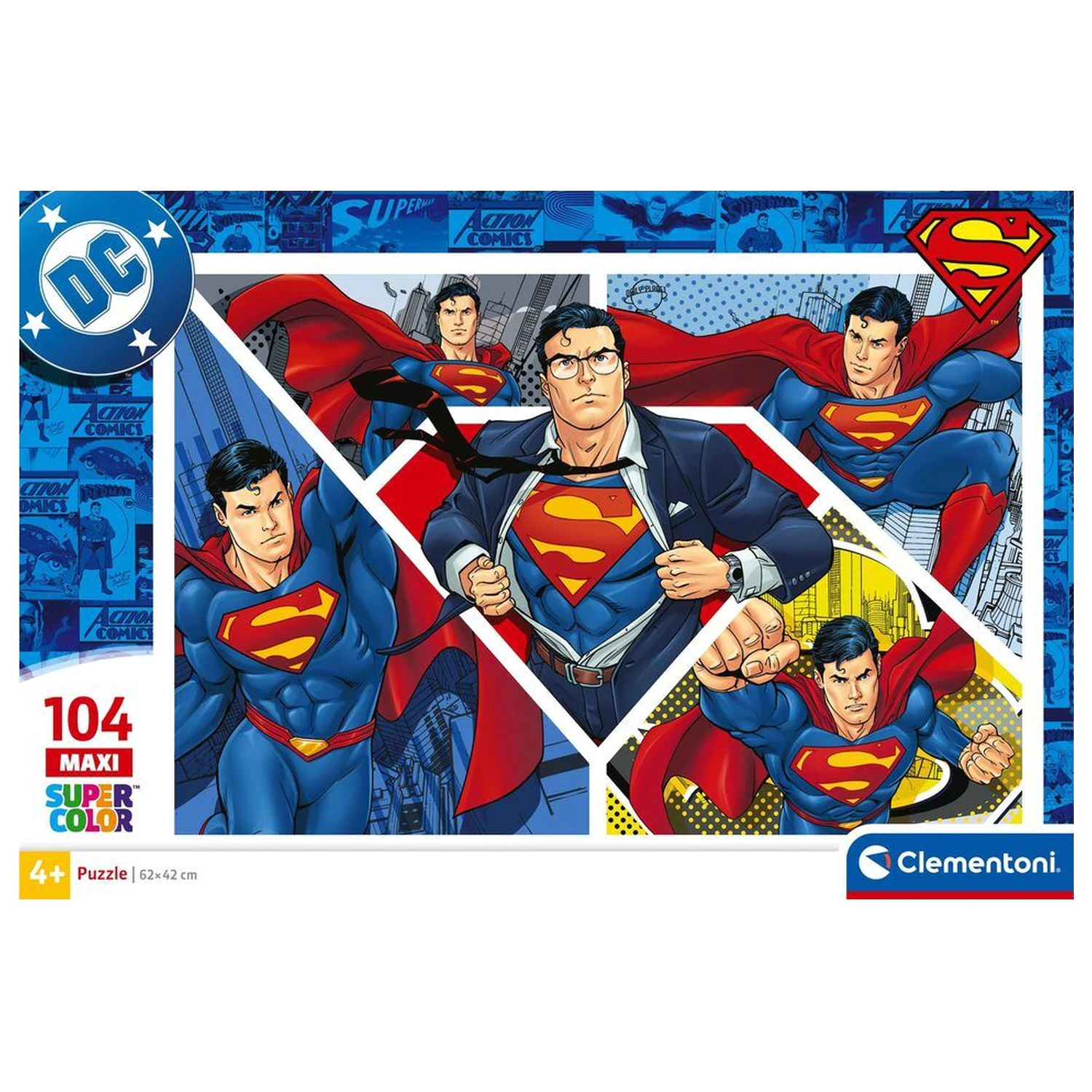 DC Comics Superman maxi puzzle 104 kusů fotografii produktu