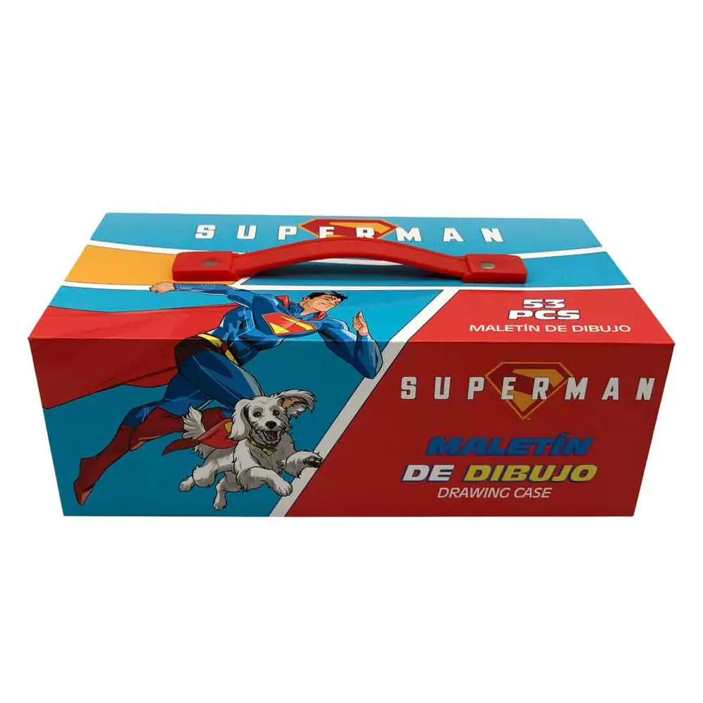 DC Comics Superman Kufřík na omalovací potřeby fotografii produktu
