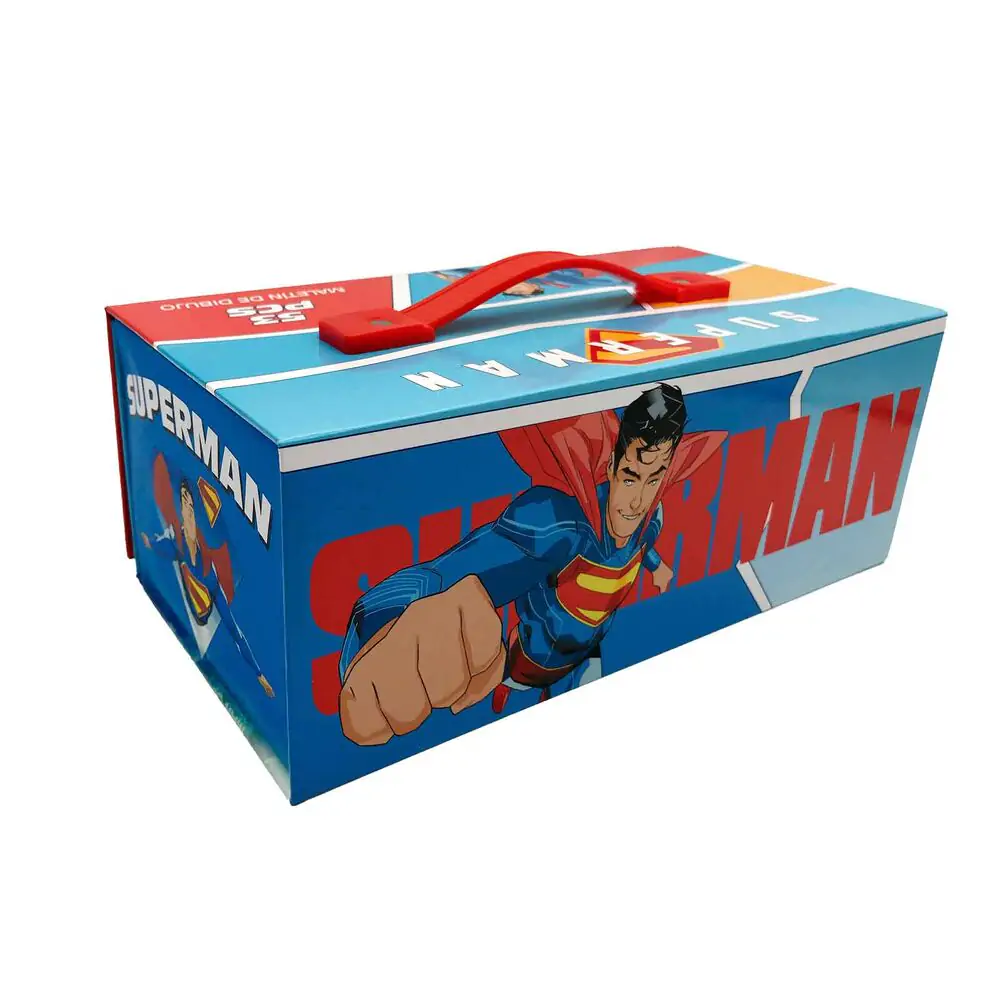 DC Comics Superman Kufřík na omalovací potřeby fotografii produktu