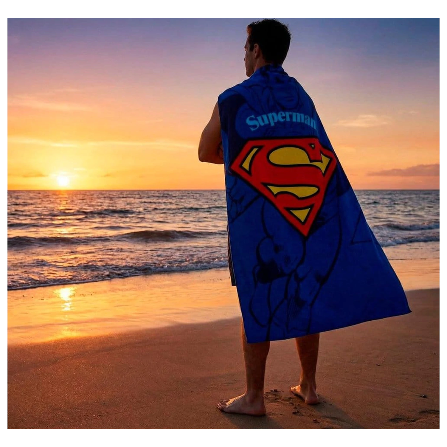 DC Comics Ručník Superman 90 x 180 cm fotografii produktu