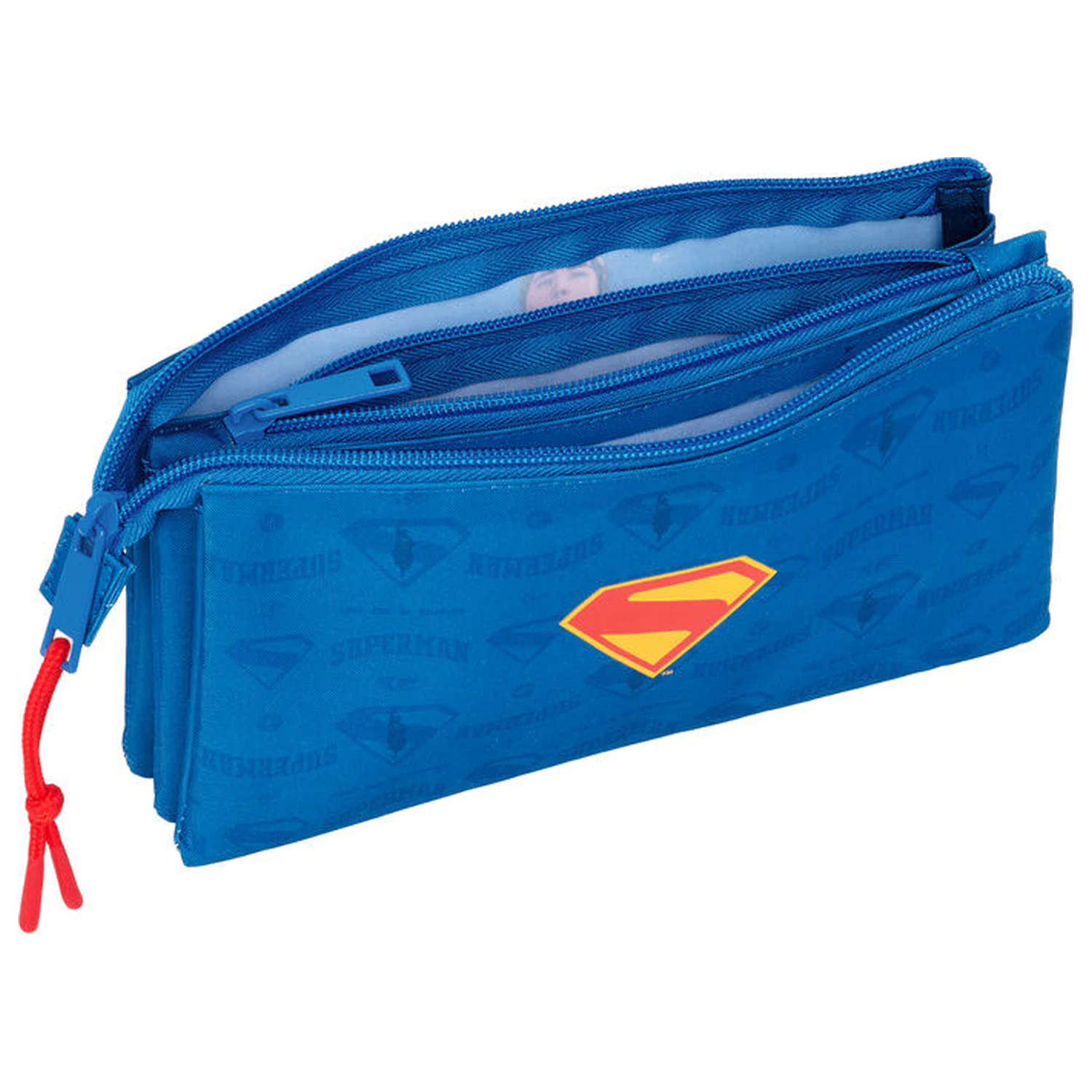 DC Comics Superman trojitý penál fotografii produktu