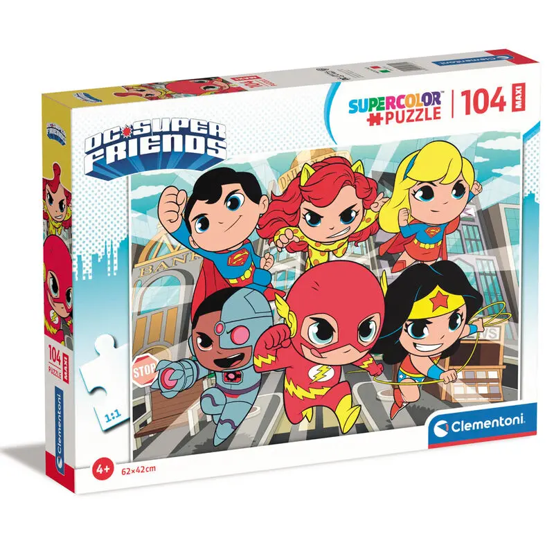 DC Comics Suprefriends maxi puzzle 104 dílků fotografii produktu