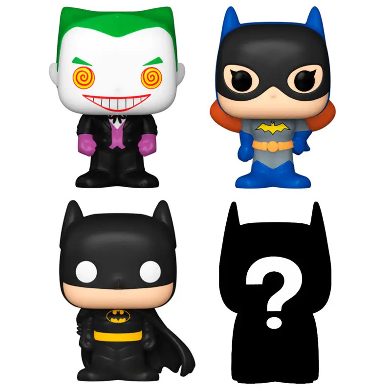 DC Bitty POP! Vinylová figurka 4-Pack The Joker 2,5 cm fotografii produktu