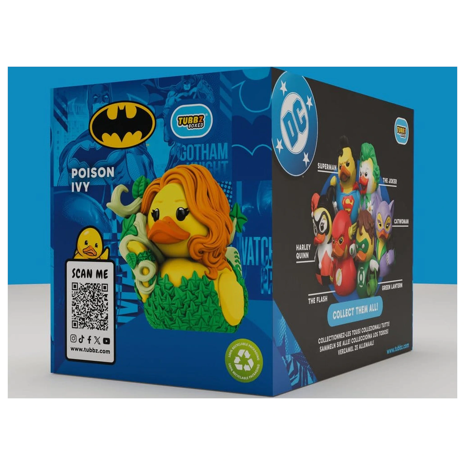 DC Comics Tubbz PVC figurka Poison Ivy v krabici, edice 10 cm fotografii produktu