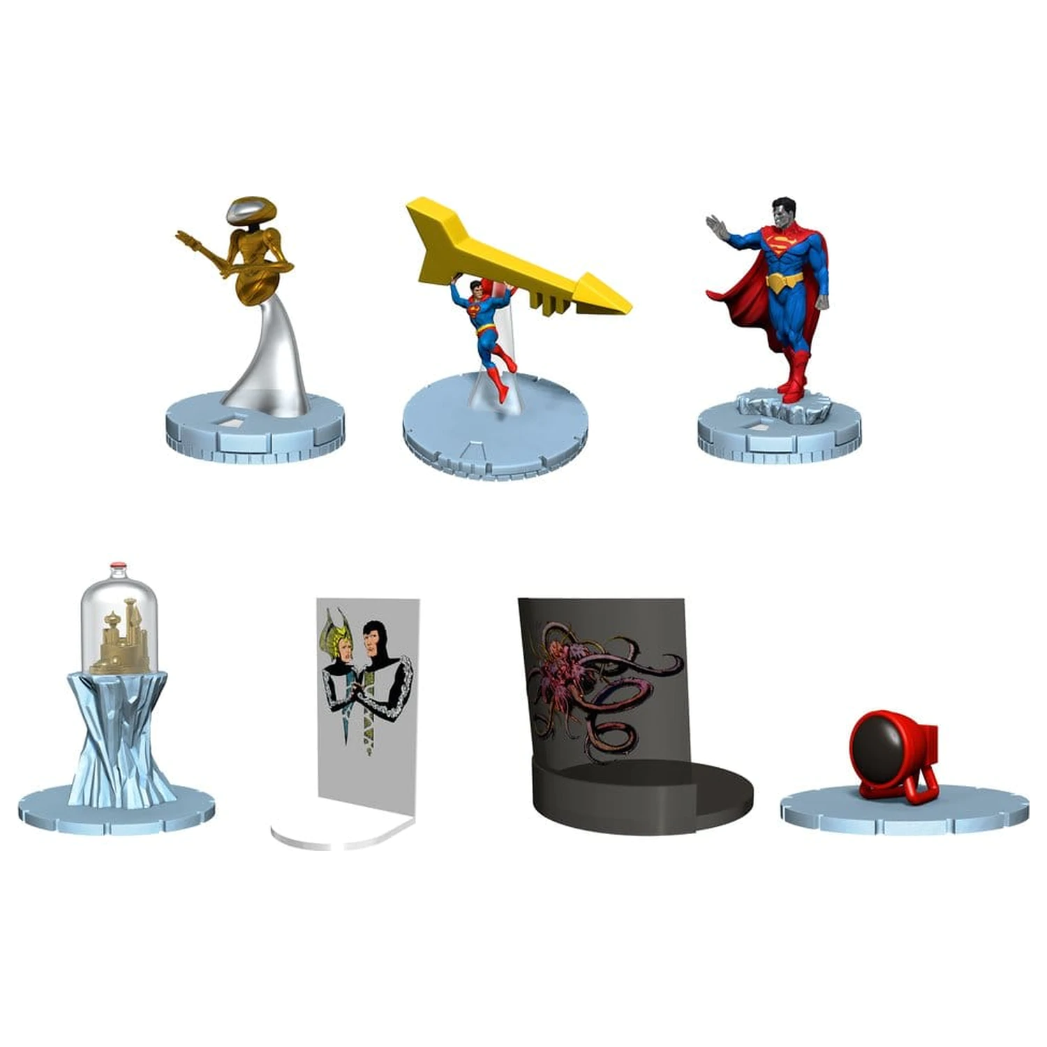 DC Comics Wizkids HeroClix Iconix Mini figurky Fortress of Solitude Vol 1 13 cm fotografii produktu