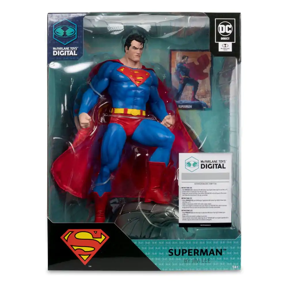DC Direct PVC Socha 1/6 Superman by Jim Lee (McFarlane Digital) 25 cm fotografii produktu