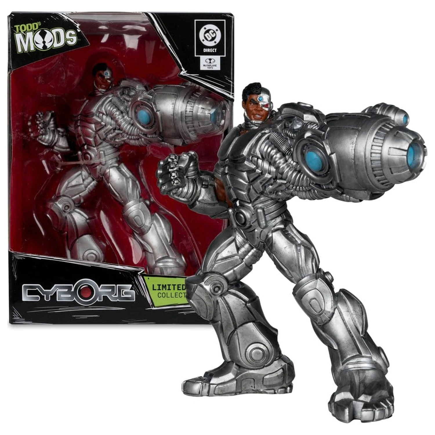 DC Direct Collector vinylová soška Cyborg 12 cm fotografii produktu