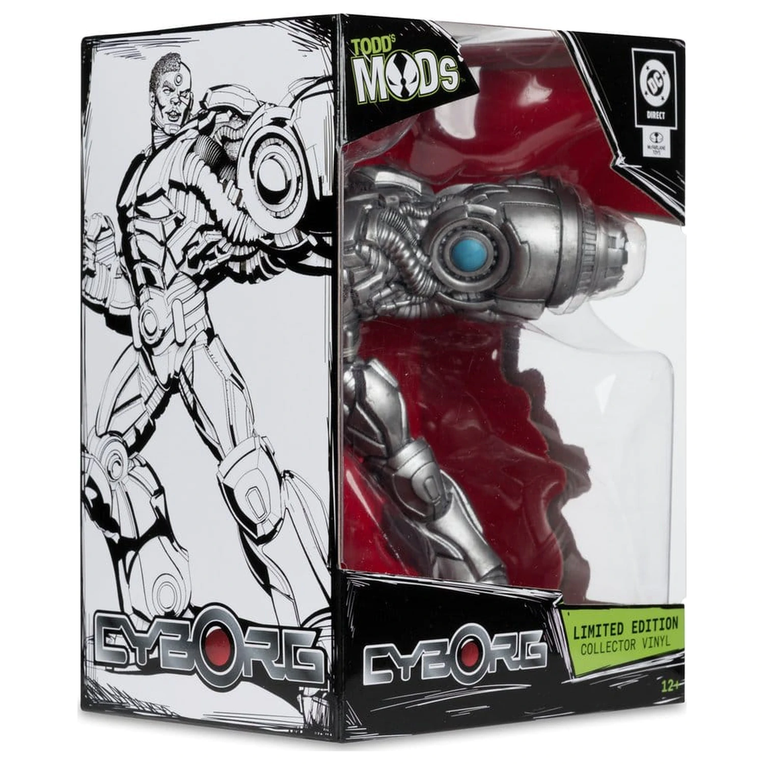 DC Direct Collector vinylová soška Cyborg 12 cm fotografii produktu
