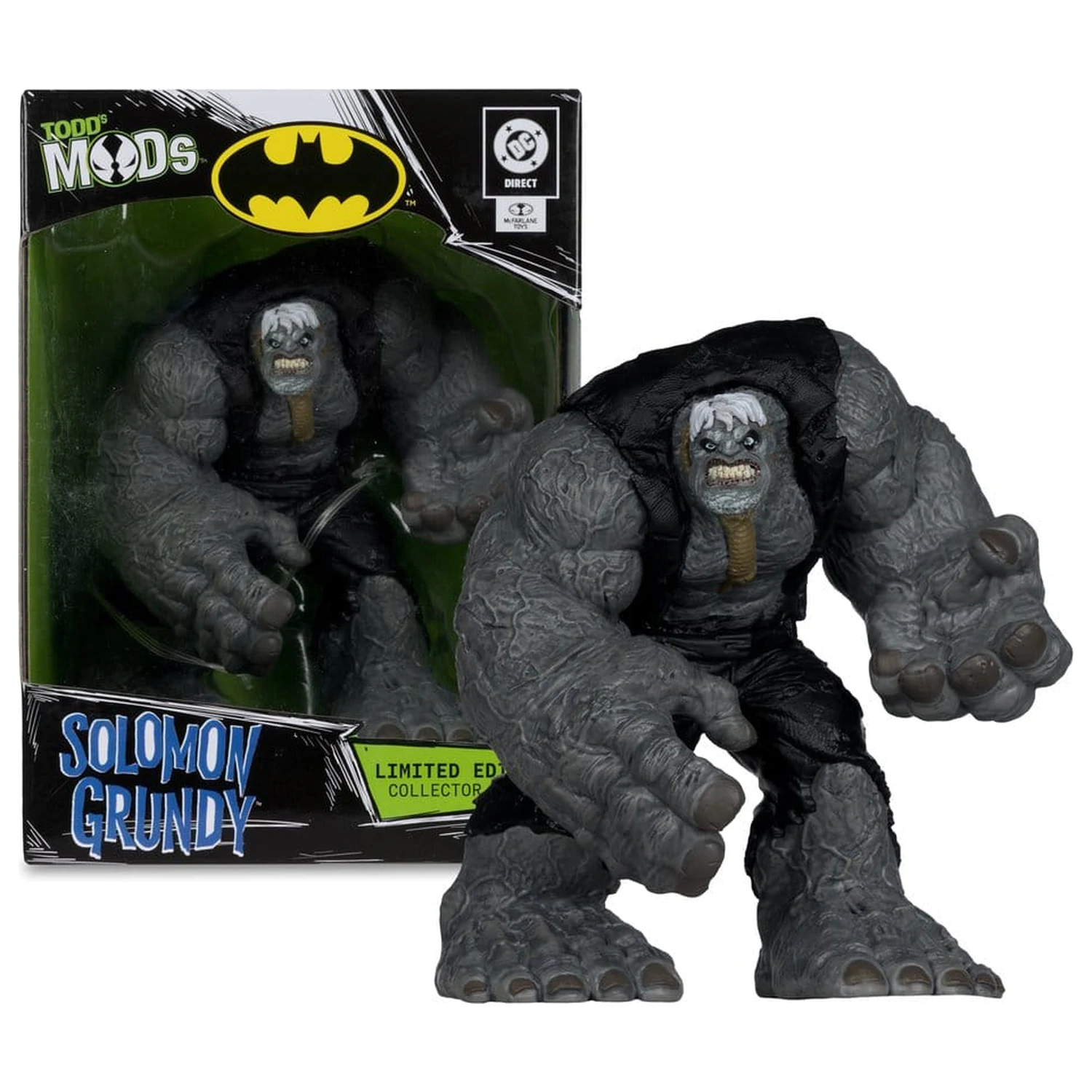 DC Direct sběratelská vinylová socha Solomon Grundy (limitovaná edice Todd's Mods) 11 cm fotografii produktu