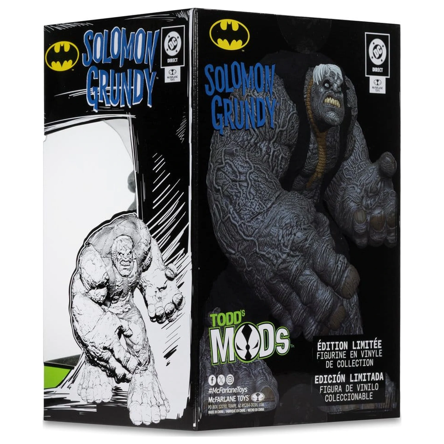 DC Direct sběratelská vinylová socha Solomon Grundy (limitovaná edice Todd's Mods) 11 cm fotografii produktu