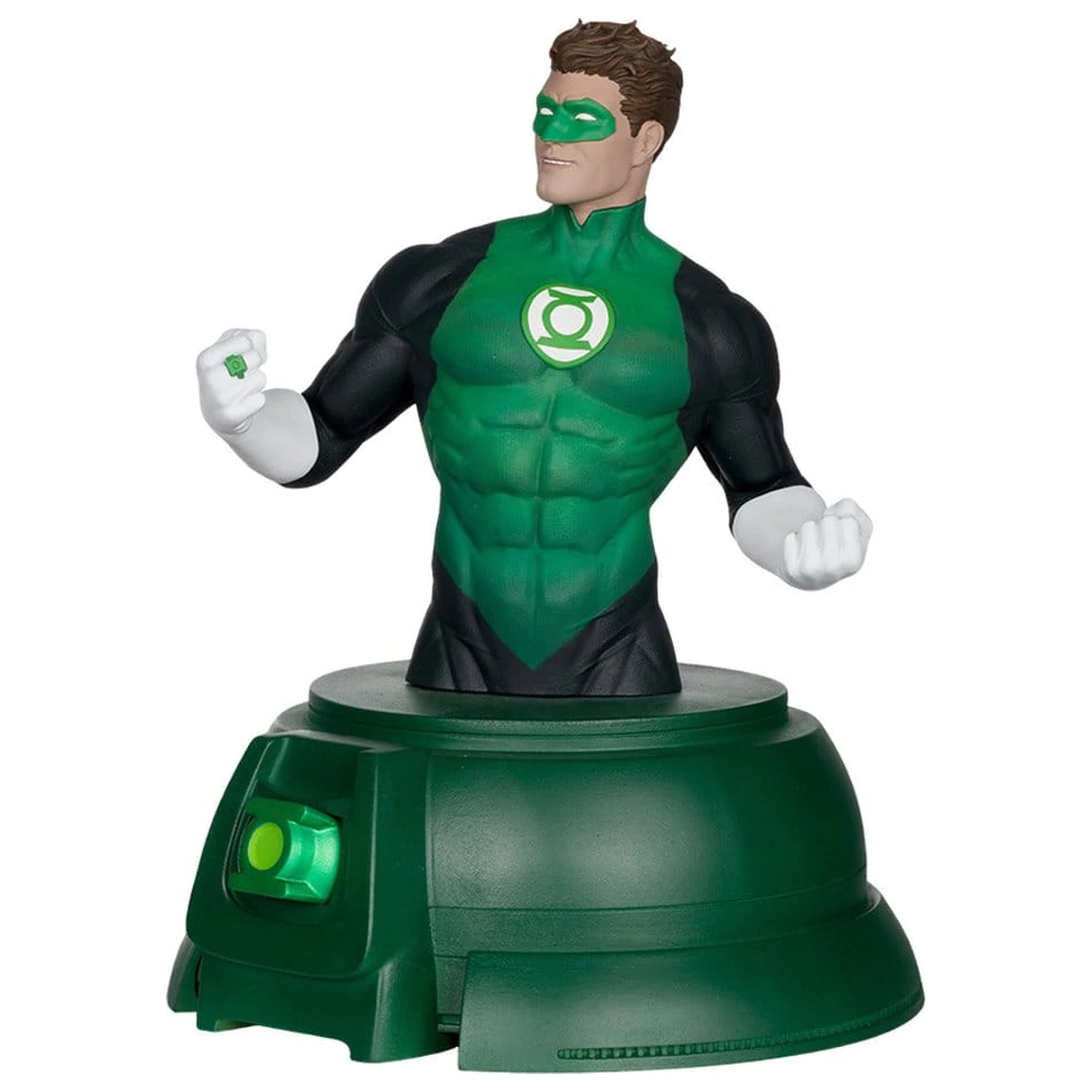 DC Direct Green Lantern Bust 1/1 Hal Jordan with Power Ring Prop Replica (Gold Label) 26 cm fotografii produktu