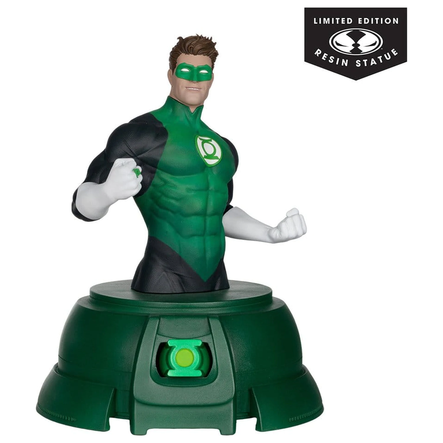 DC Direct Green Lantern Bust 1/1 Hal Jordan with Power Ring Prop Replica (Gold Label) 26 cm fotografii produktu