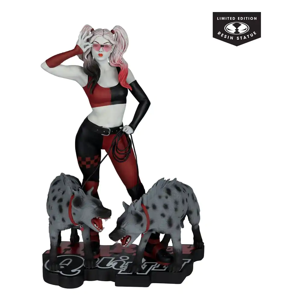 DC Direct Harley Quinn: Red, White & Black Socha 1/10 Harley Quinn od Jenny Frison 19 cm fotografii produktu