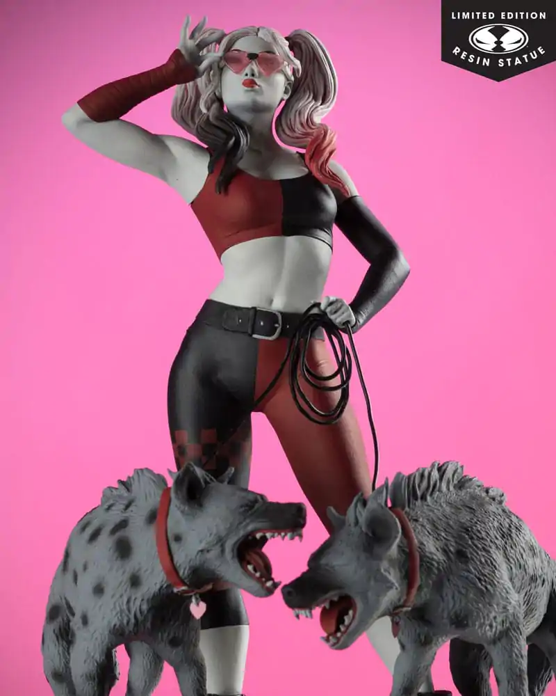DC Direct Harley Quinn: Red, White & Black Socha 1/10 Harley Quinn od Jenny Frison 19 cm fotografii produktu