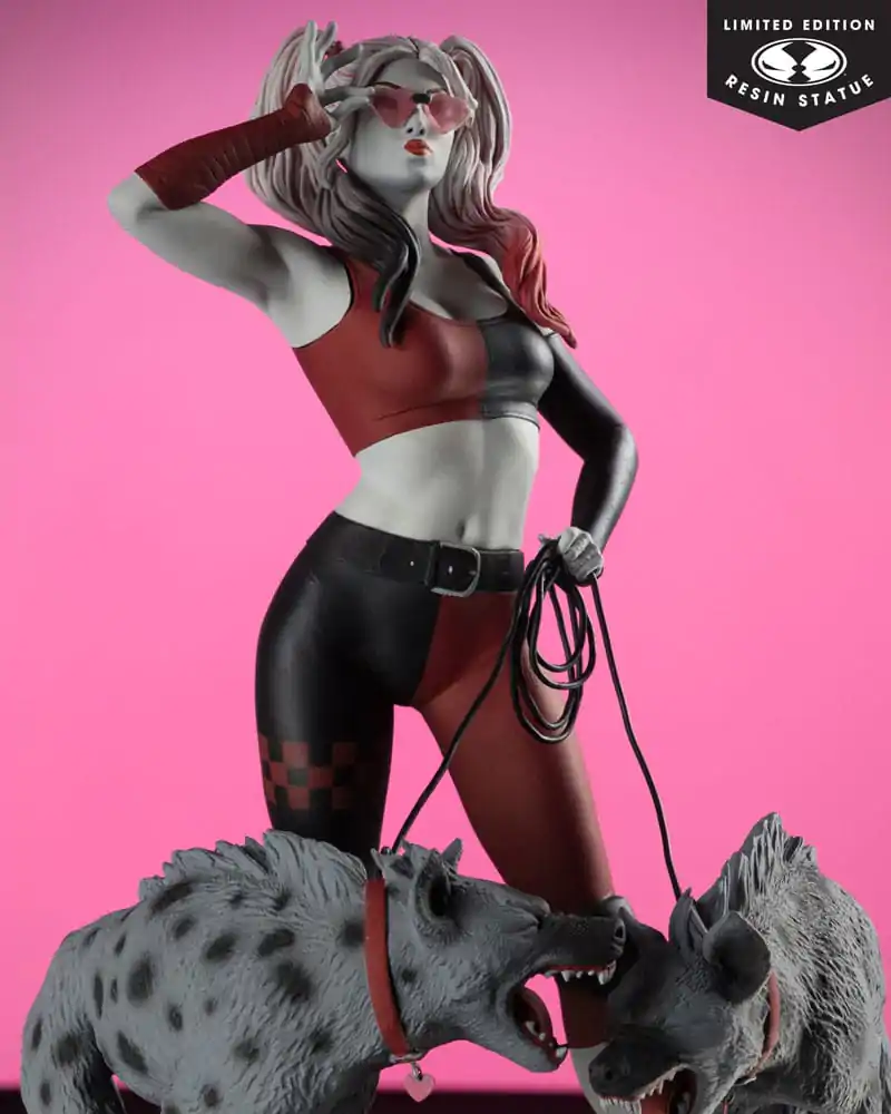 DC Direct Harley Quinn: Red, White & Black Socha 1/10 Harley Quinn od Jenny Frison 19 cm fotografii produktu