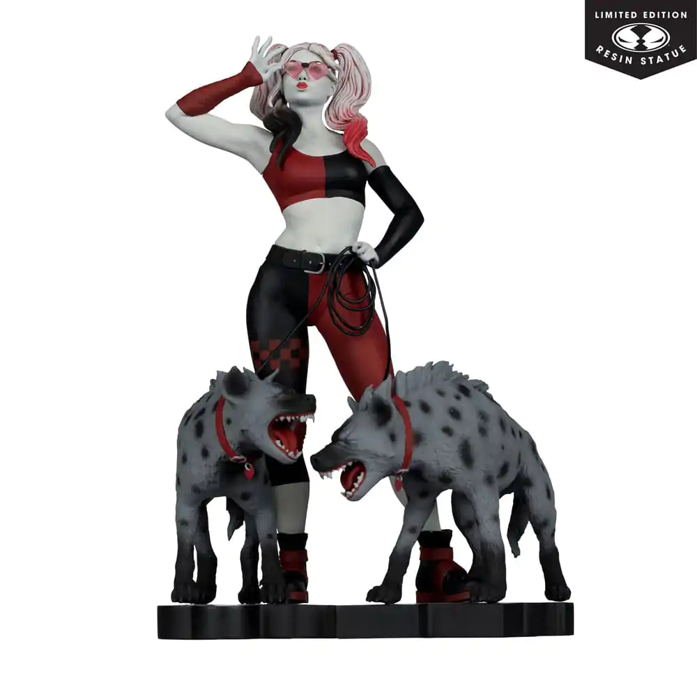 DC Direct Harley Quinn: Red, White & Black Socha 1/10 Harley Quinn od Jenny Frison 19 cm fotografii produktu
