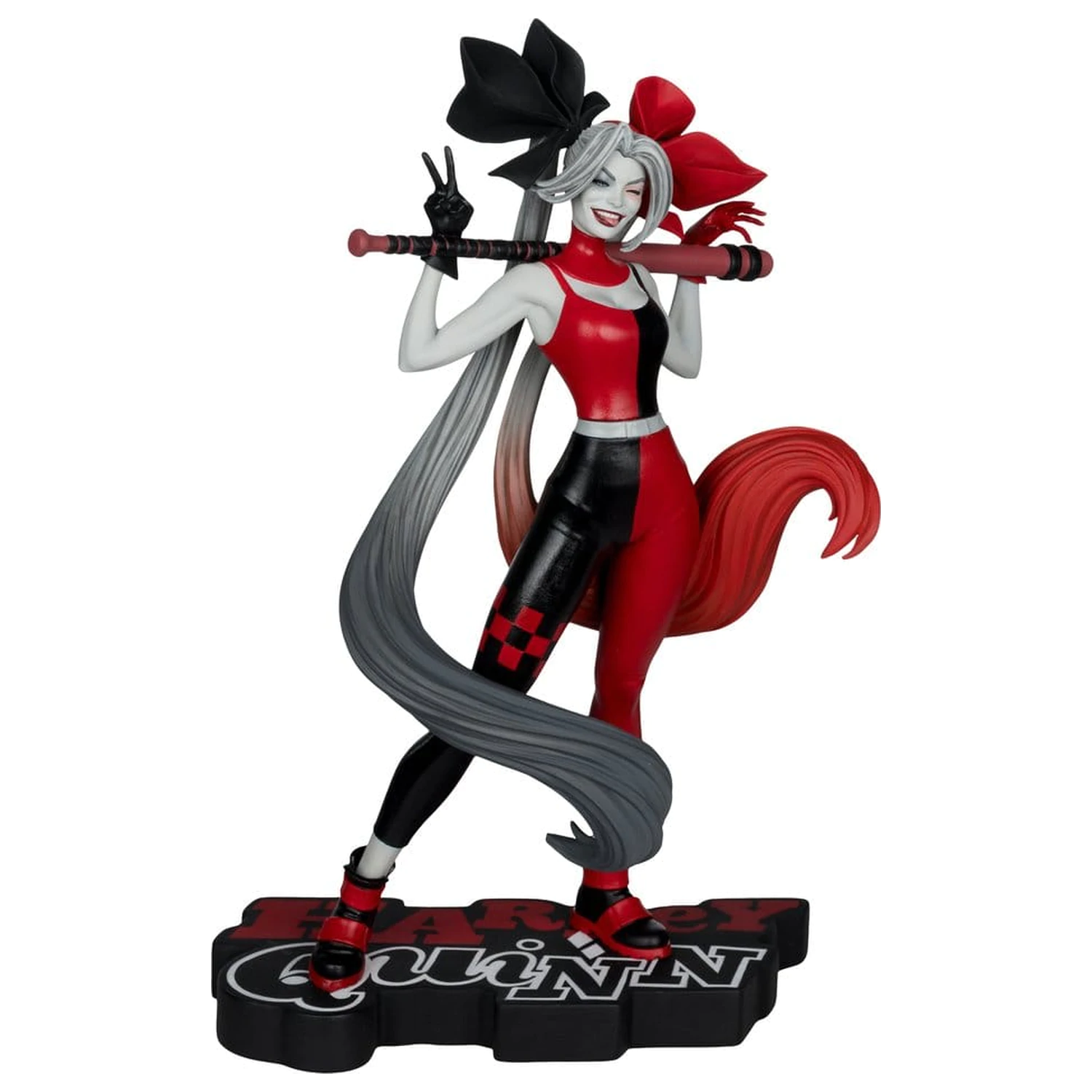 DC Direct Harley Quinn: Red, White & Black soška 1/10 Harley Quinn od Alex Garner 21 cm fotografii produktu
