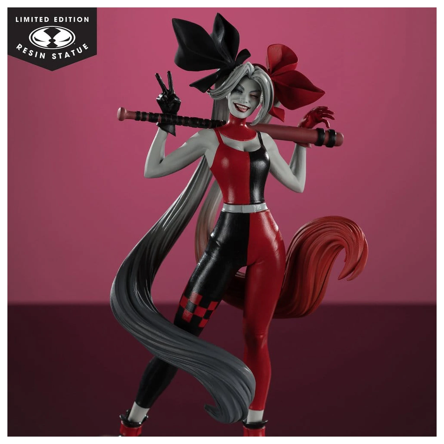 DC Direct Harley Quinn: Red, White & Black soška 1/10 Harley Quinn od Alex Garner 21 cm fotografii produktu