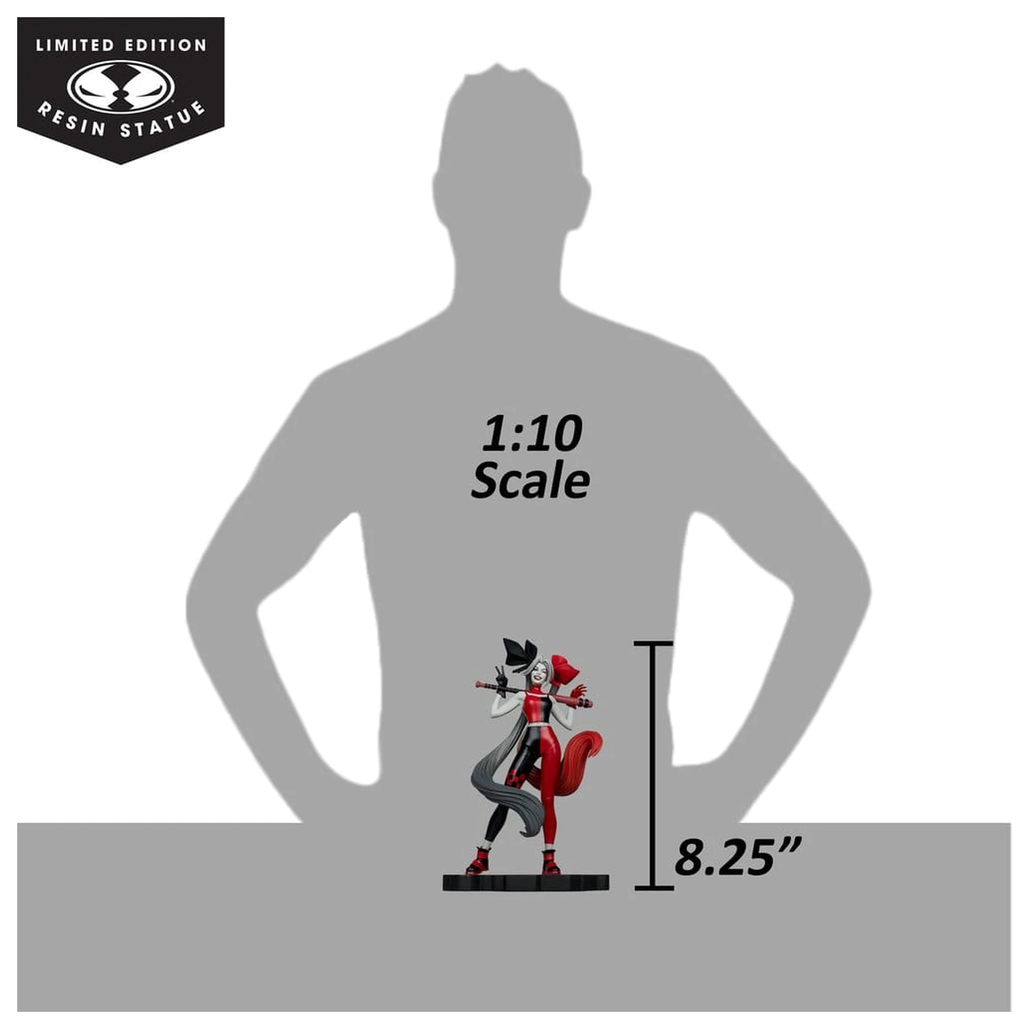 DC Direct Harley Quinn: Red, White & Black soška 1/10 Harley Quinn od Alex Garner 21 cm fotografii produktu