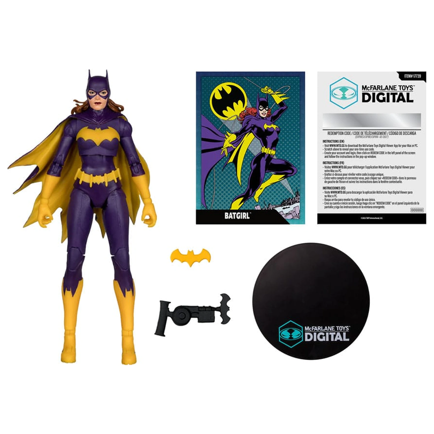 DC Direct McFarlane Toys Digitální akční figurka Batgirl (DC Classics) 18 cm fotografii produktu