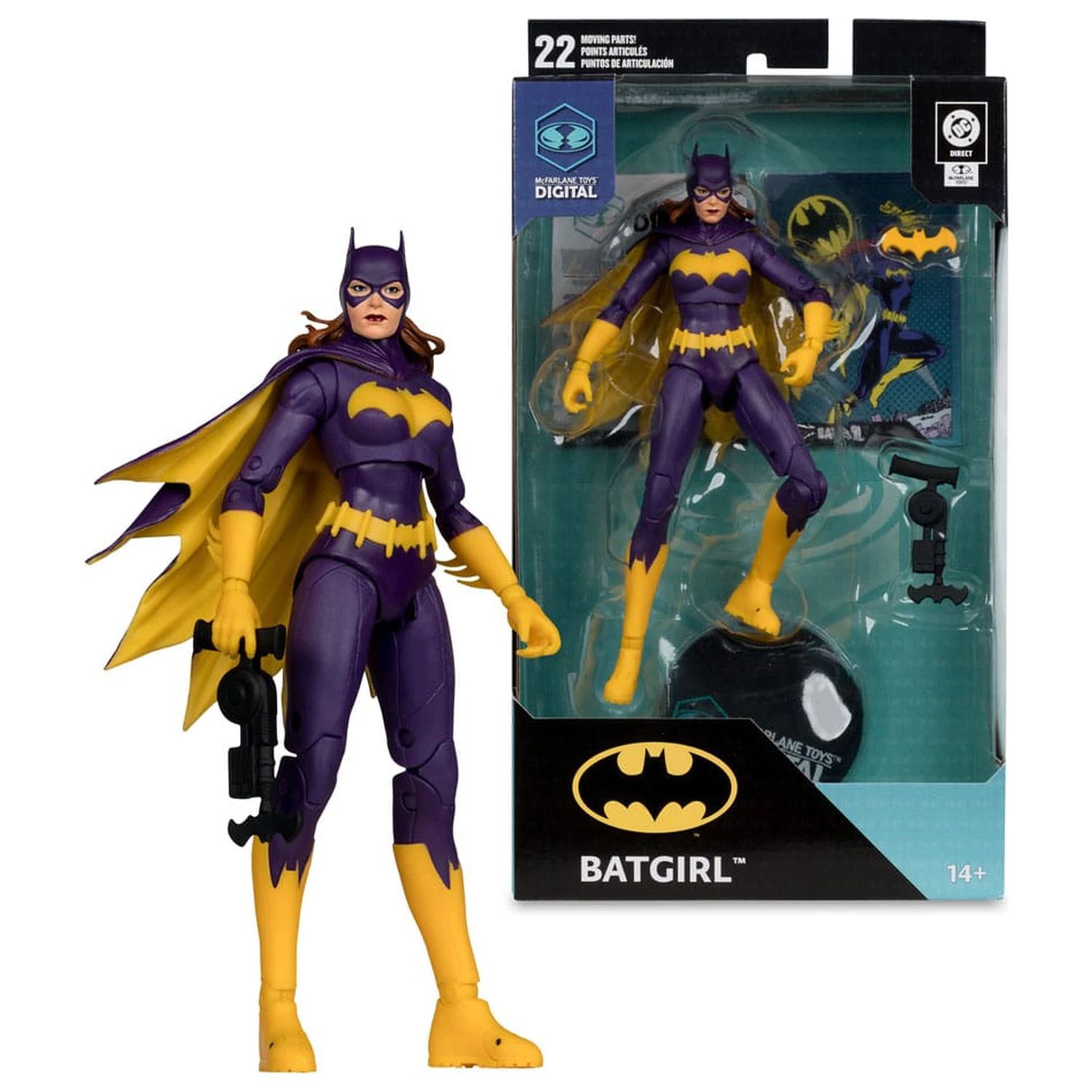 DC Direct McFarlane Toys Digitální akční figurka Batgirl (DC Classics) 18 cm fotografii produktu