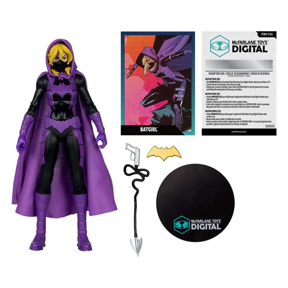 DC Direct McFarlane Toys Digitalní akční figurka Batgirl Stephanie Brown (Batgirls) 17 cm fotografii produktu