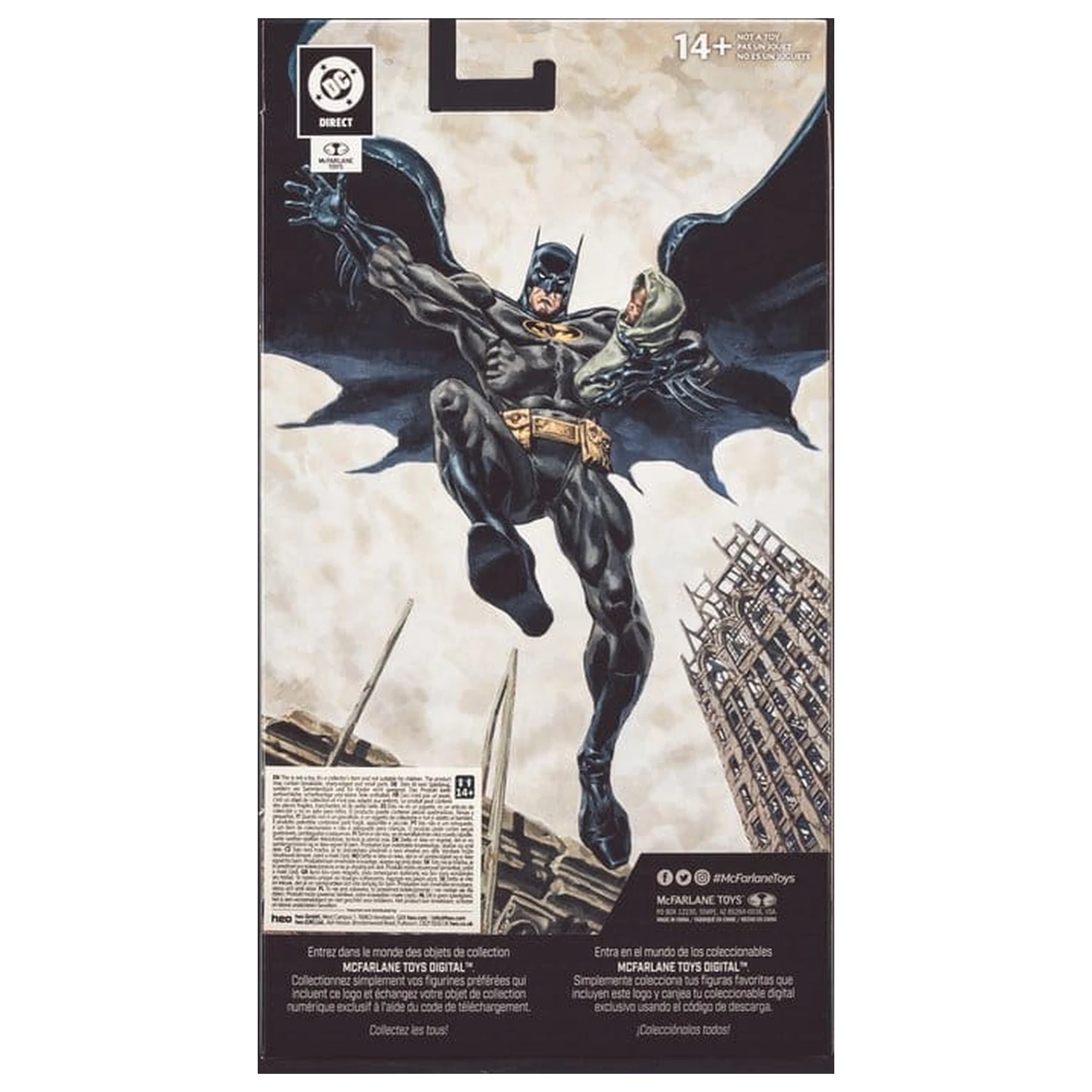 DC Direct McFarlane Toys digitální akční figurka Batman (No Man's Land) (Platinum Edition) 18 cm fotografii produktu