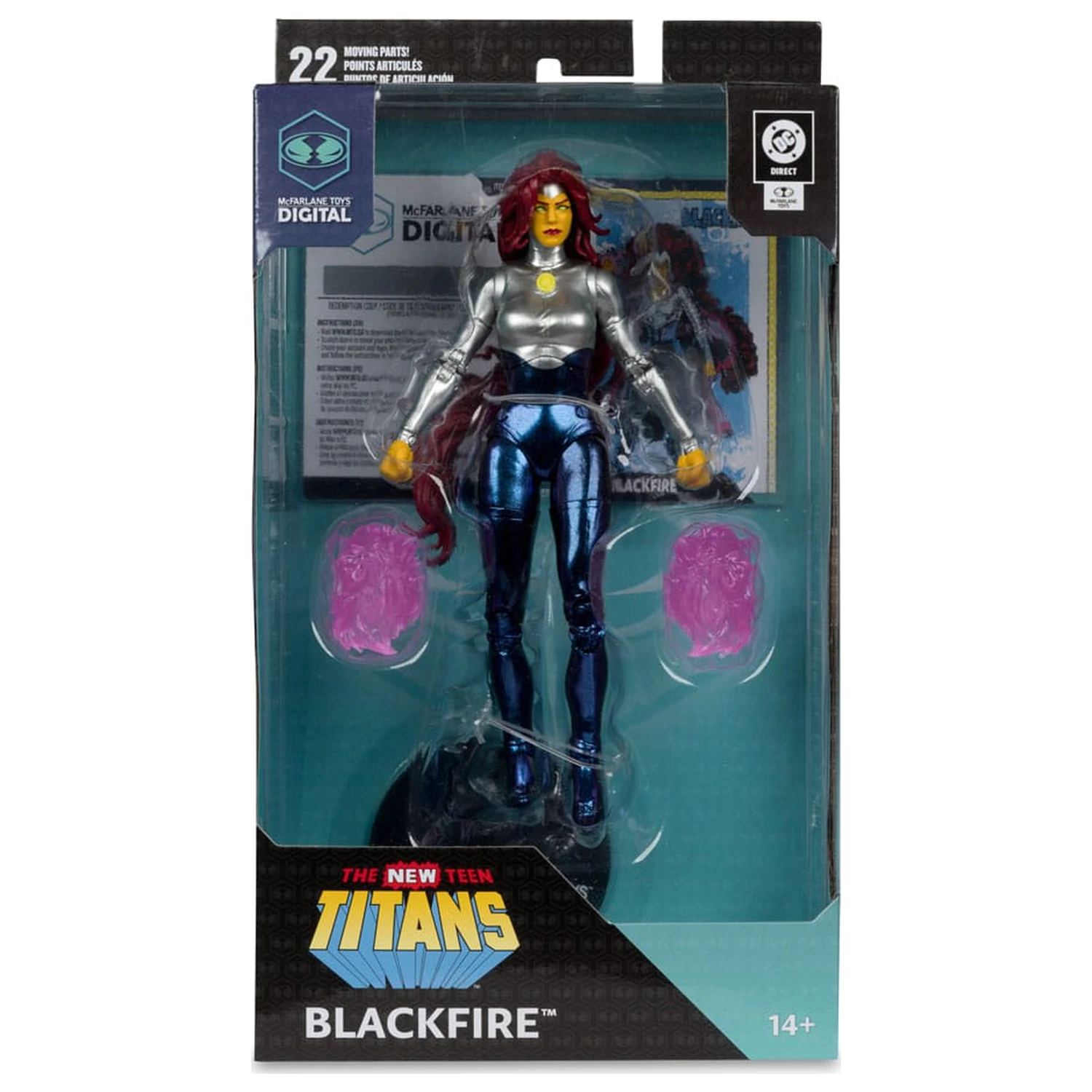 DC Direct McFarlane Toys Digitální akční figurka Blackfire (The New Teen Titans) 18 cm fotografii produktu