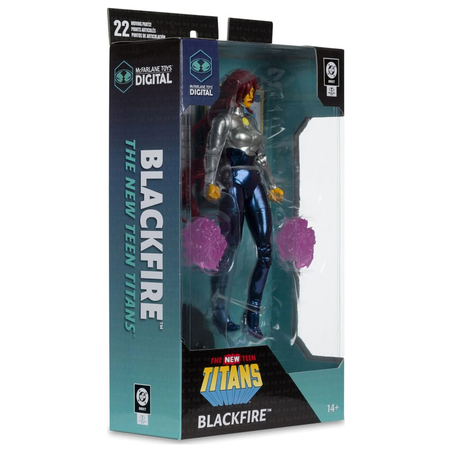 DC Direct McFarlane Toys Digitální akční figurka Blackfire (The New Teen Titans) 18 cm fotografii produktu